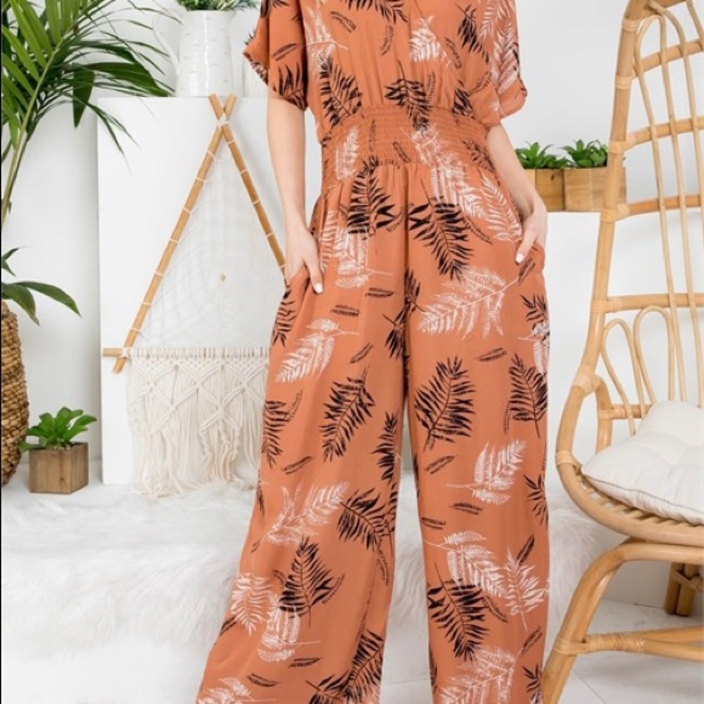 Rusty Leaf Romper - Picture 11 of 11